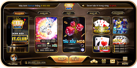 Giới thiệu cổng game Hit Club: Sân chơi đổi thưởng siêu hấp dẫn