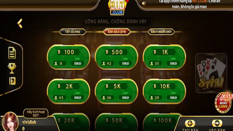 Khám phá chi tiết về game bài Sâm tại Hitclub – Trải nghiệm siêu hấp dẫn